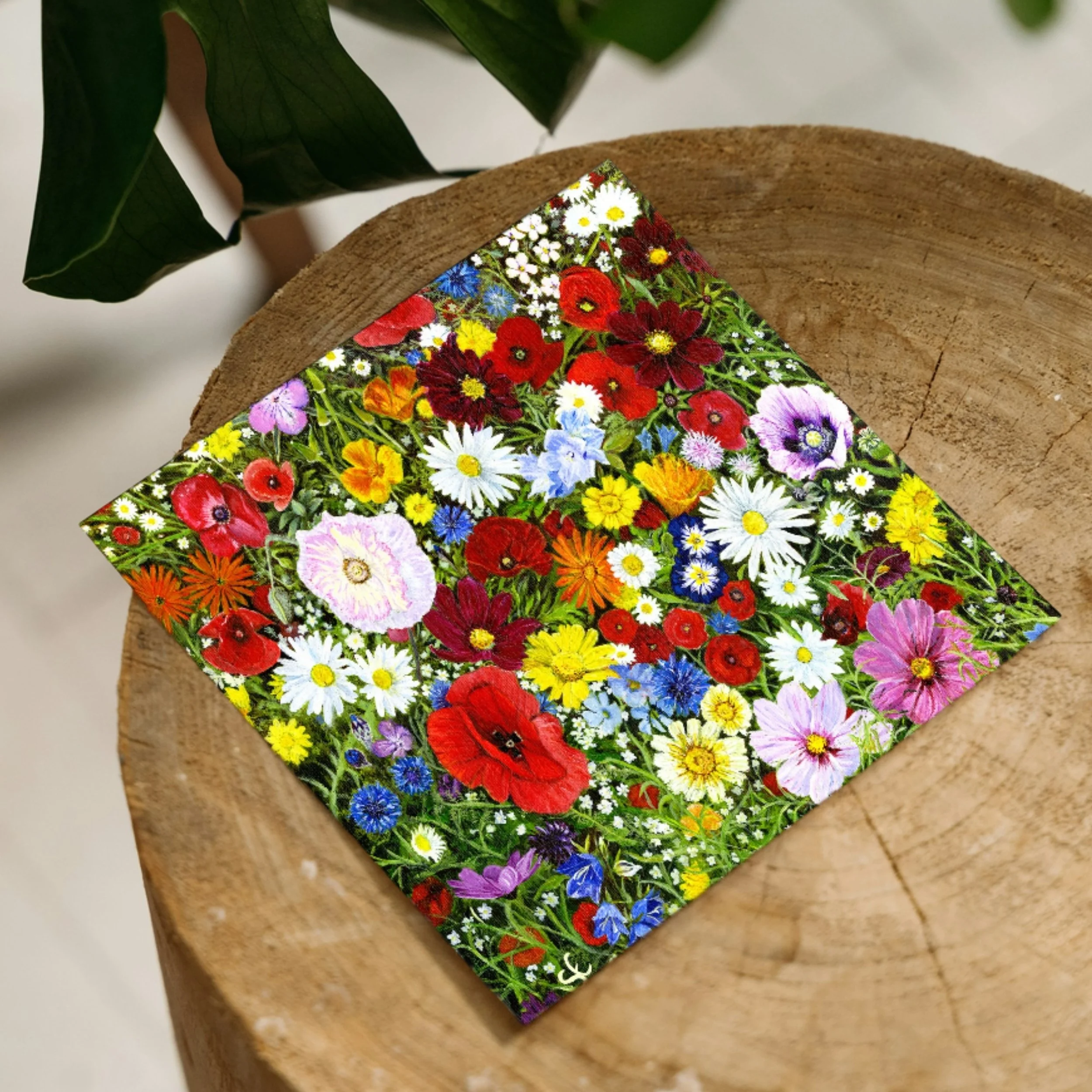 Primroses – Flower Greeting Card — Sarah Elliott Fine Art